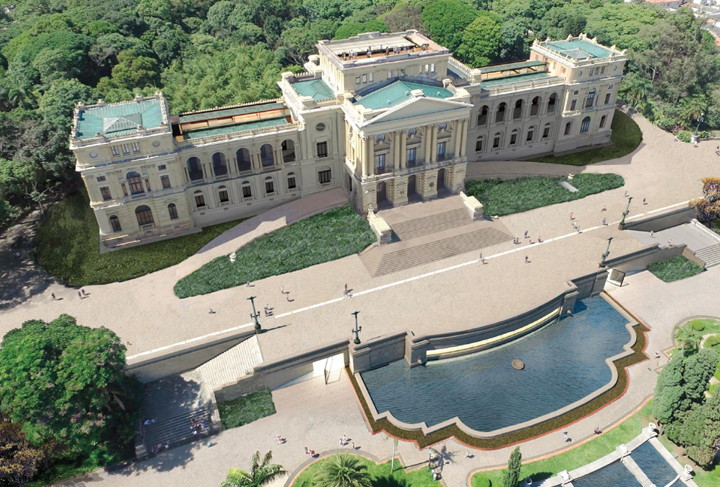 Museu do Ipiranga após reforma 2022